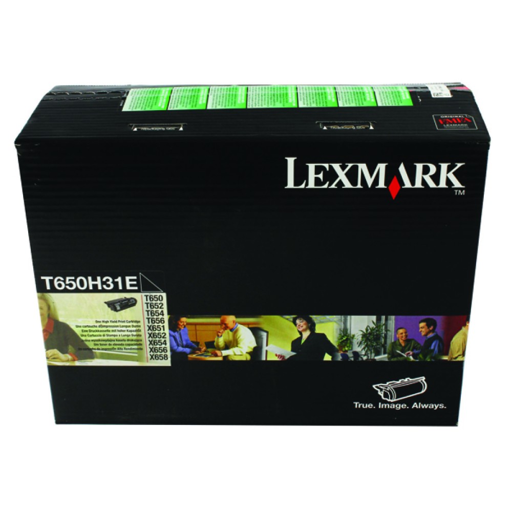 Lexmark Black T650H31E Corporate Toner Cartridge