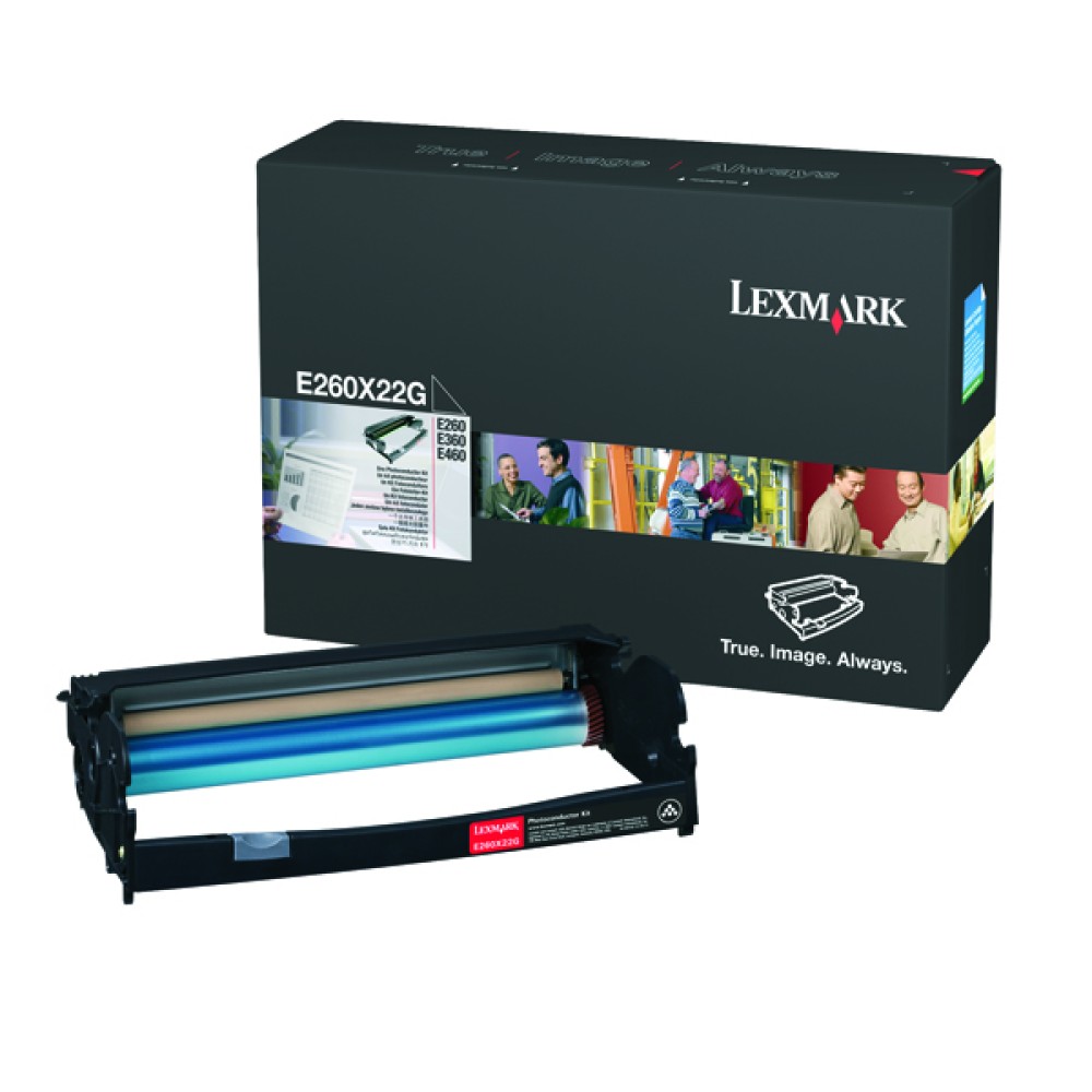 Lexmark E260 E360 E460 Photoconductor Black 0E260X22G E260X22G