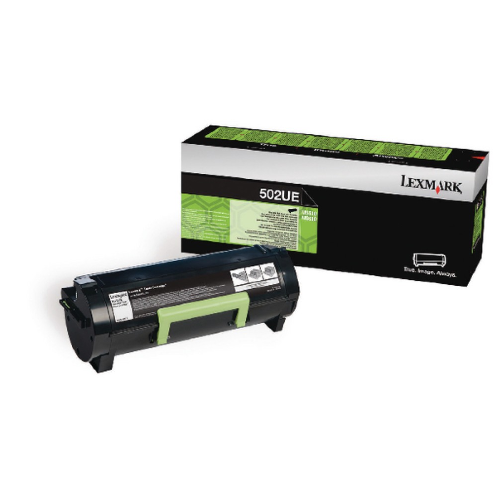 Contract Lexmark 502U Black Toner Cartridge Ultra High Yield 50F2UOE