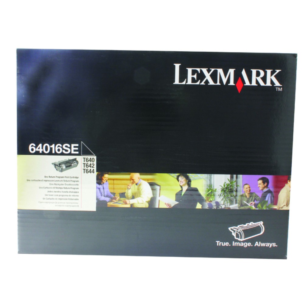 Lexmark Black 64016SE Return Program Toner Cartridge