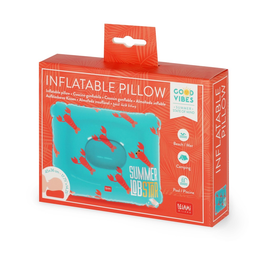 INFLATABLE PILLOW - LOBSTER