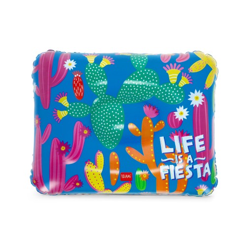 cactus themed inflatable pillow - Legami