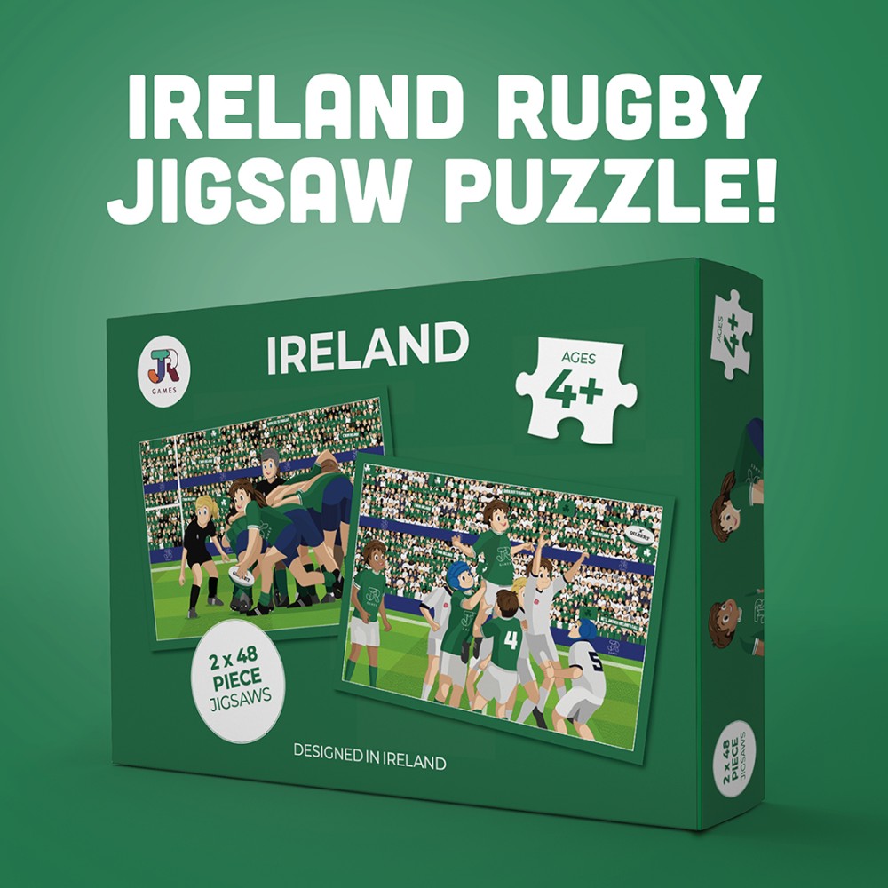 Ireland 4+ Rugby Jigsaw