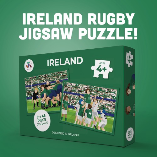 Ireland 4+ Rugby Jigsaw