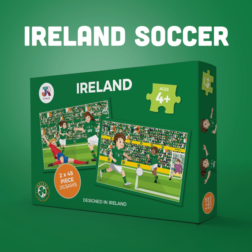 Ireland 4+ Soccer Jigsaw