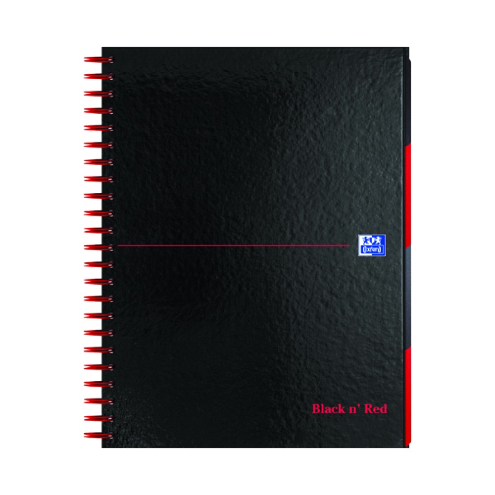 Black n\' Red Hardback Wirebound Project Book 200 Pages A4+ (3 Pack) 100080730