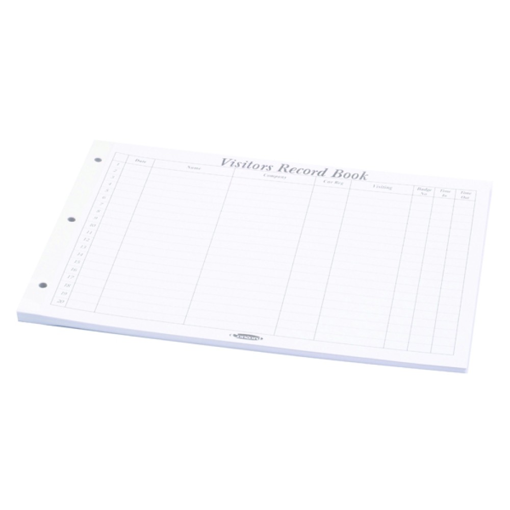 Concord Visitors Book Refill 50 Sheets (50 Pack) 85801/CD14P