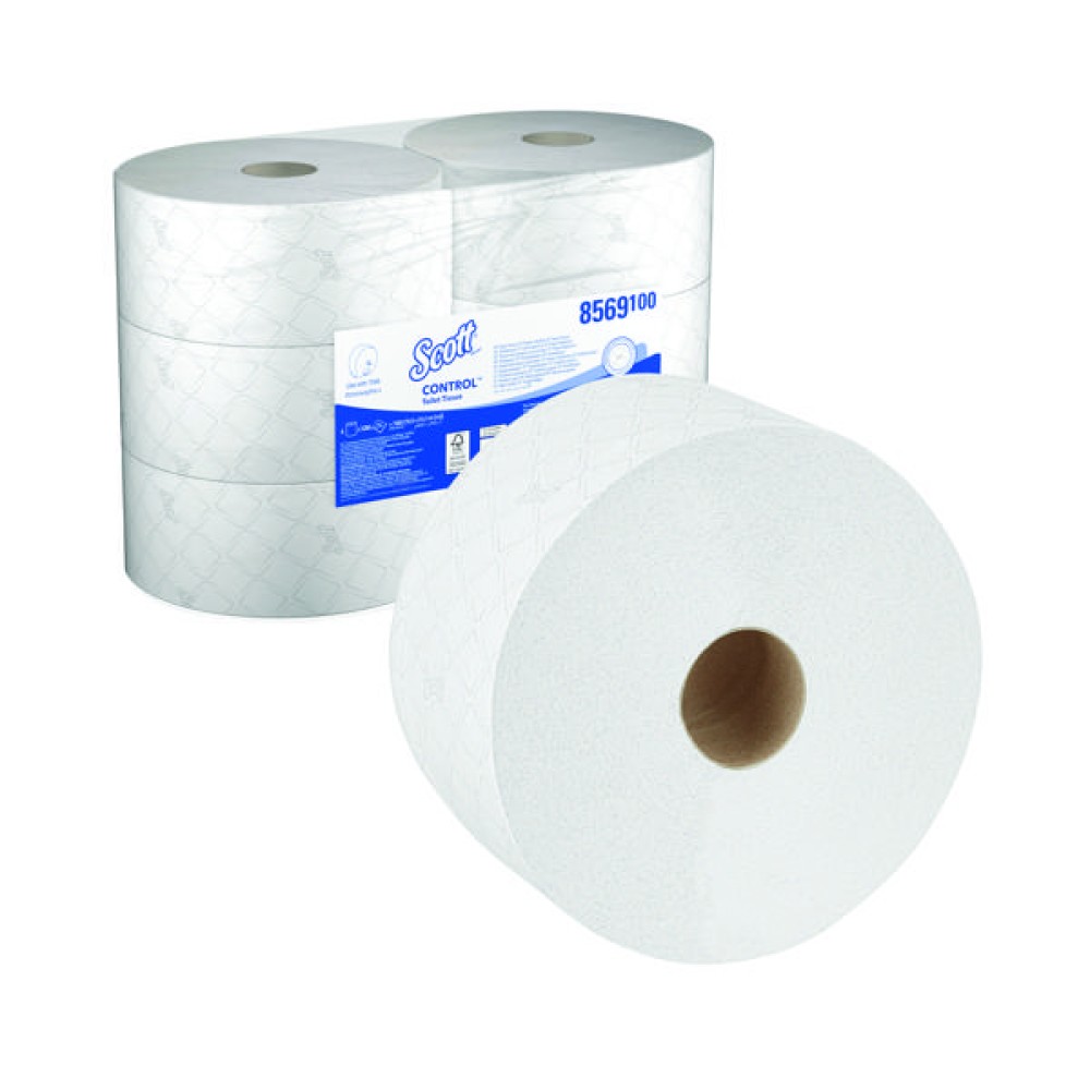 Scott 2-Ply Control Toilet Tissue 314m (6 Pack) 8569