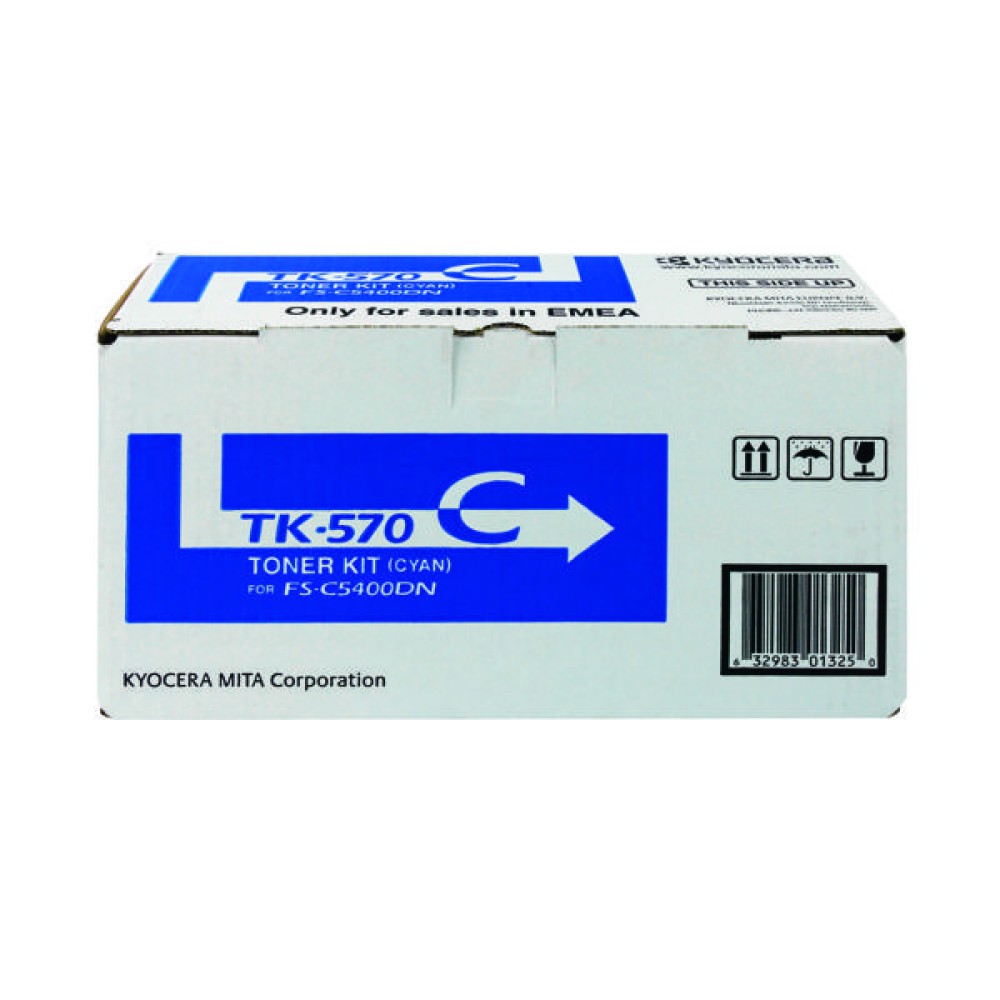 Kyocera Cyan TK-570C Toner Cartridge