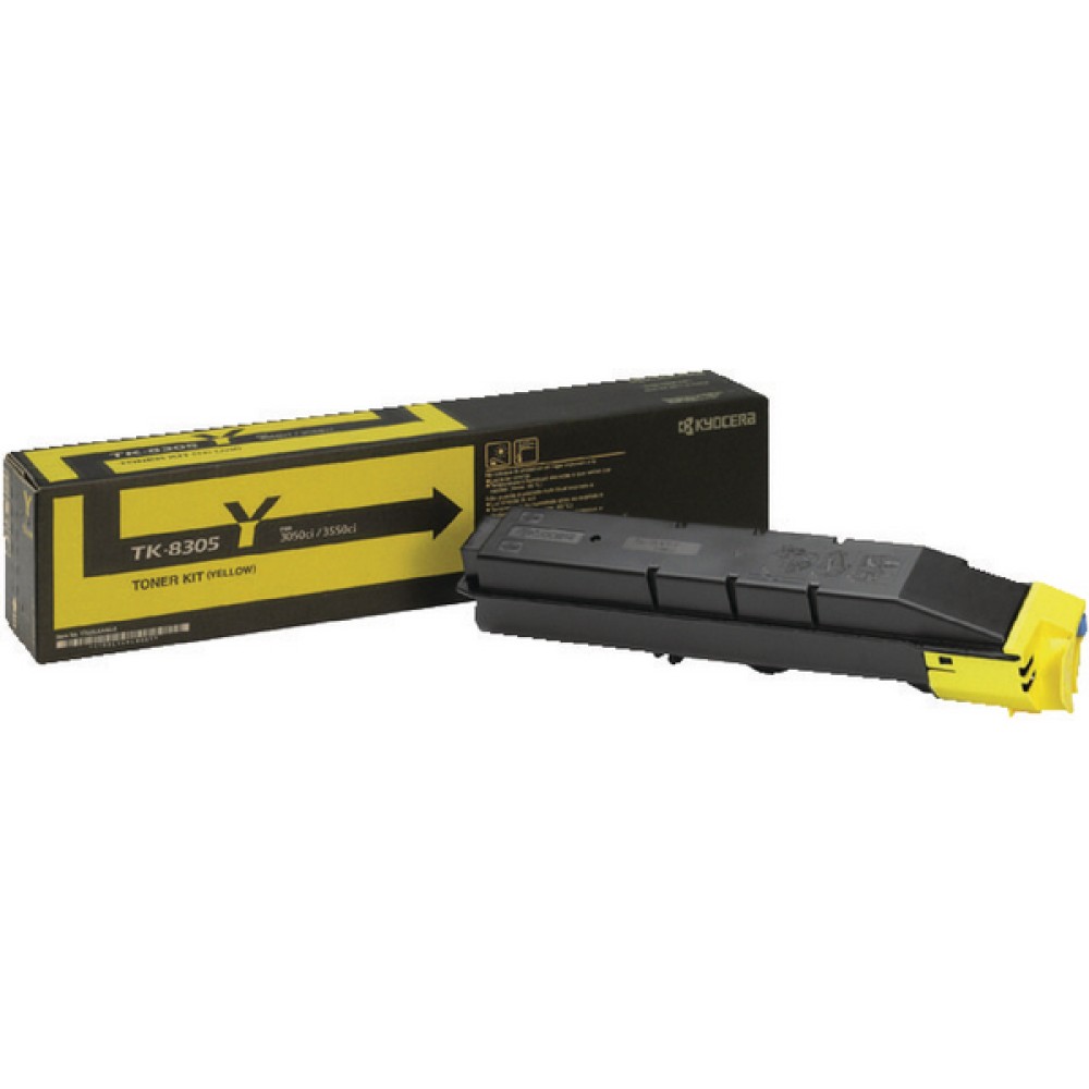 Kyocera Yellow TK-8305Y Toner Cartridge