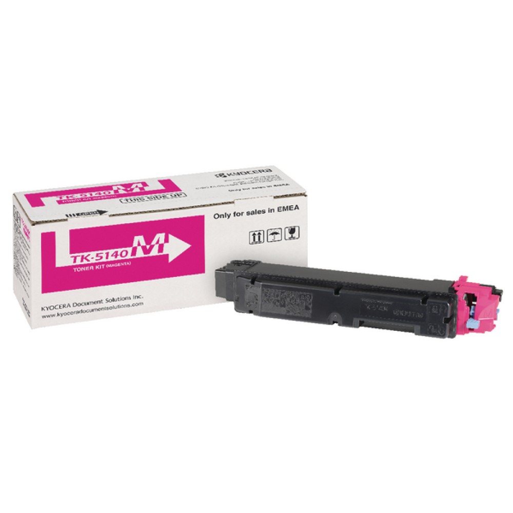 Kyocera Magenta TK-5140M Toner Cassette