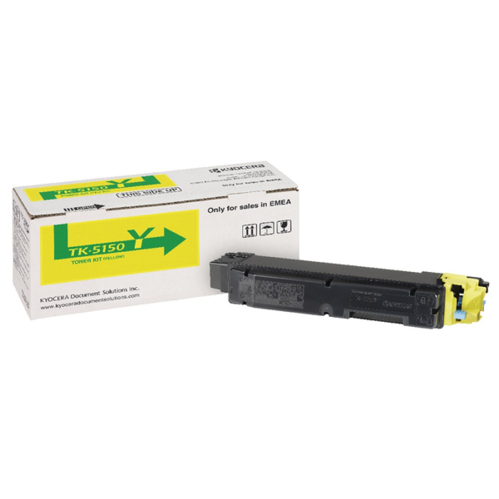 Kyocera Yellow TK-5150Y Toner Cassette