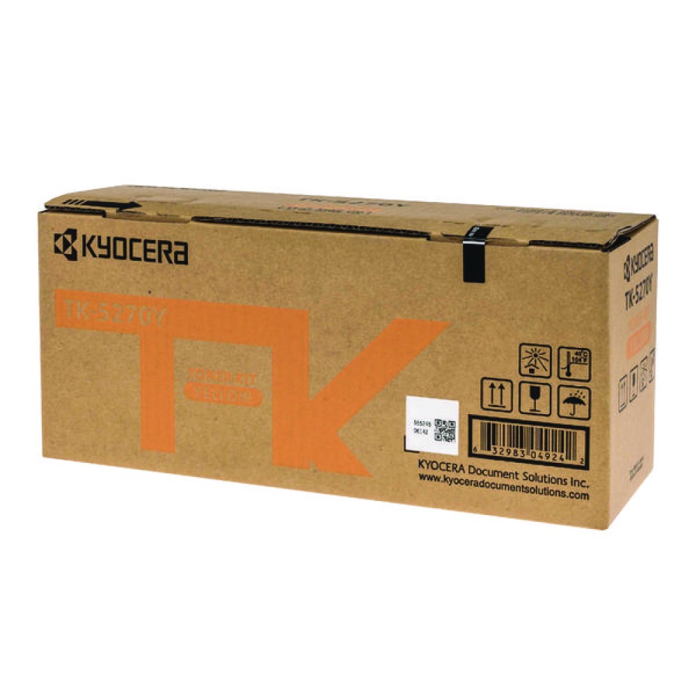 Kyocera Toner Cartridge Yellow TK-5270Y 1T02TVANL0