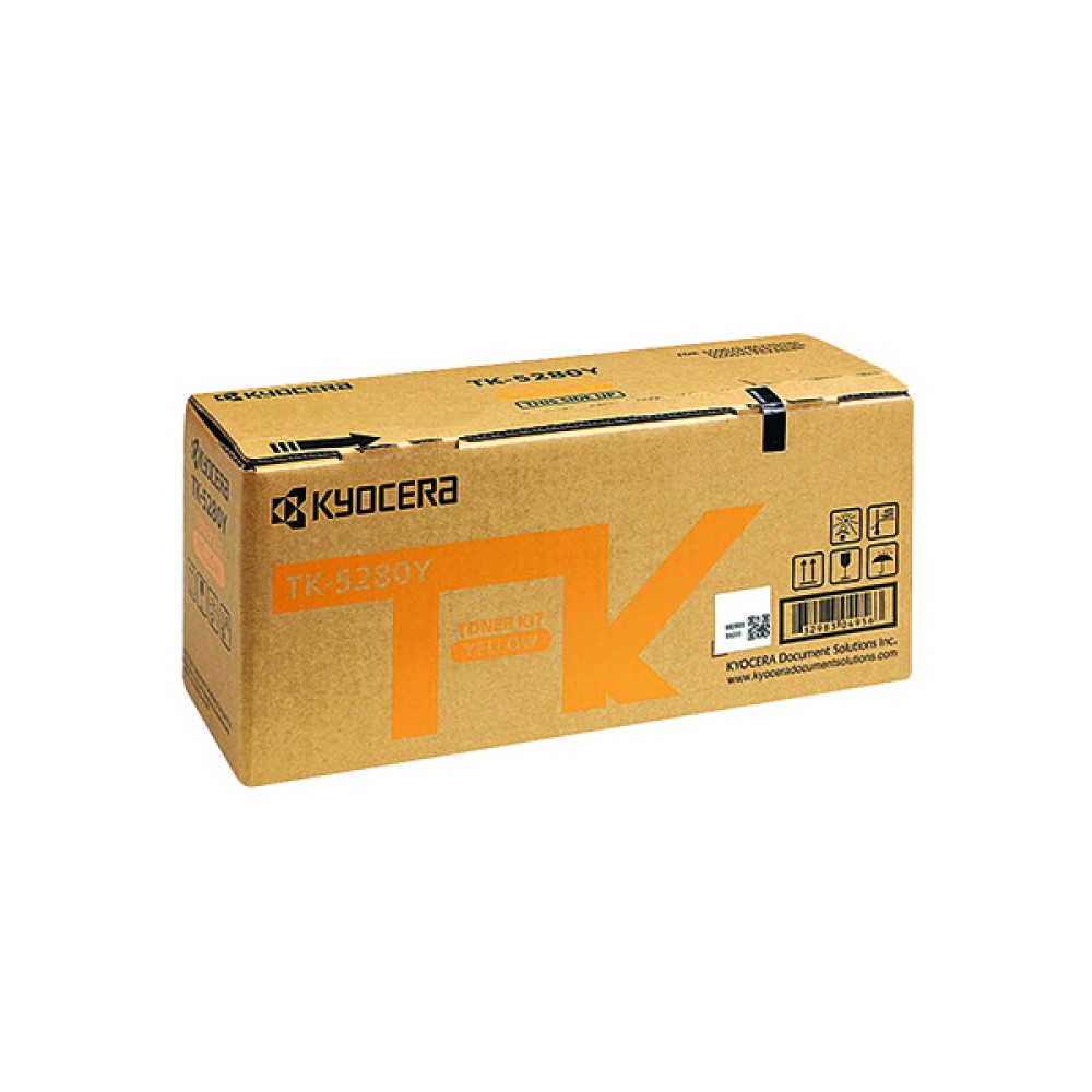 Kyocera Toner Cartridge Yellow TK-5280Y 1T02TWANL0