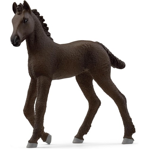 Schleich 13977 HORSE CLUB Friesian Foal Figurine