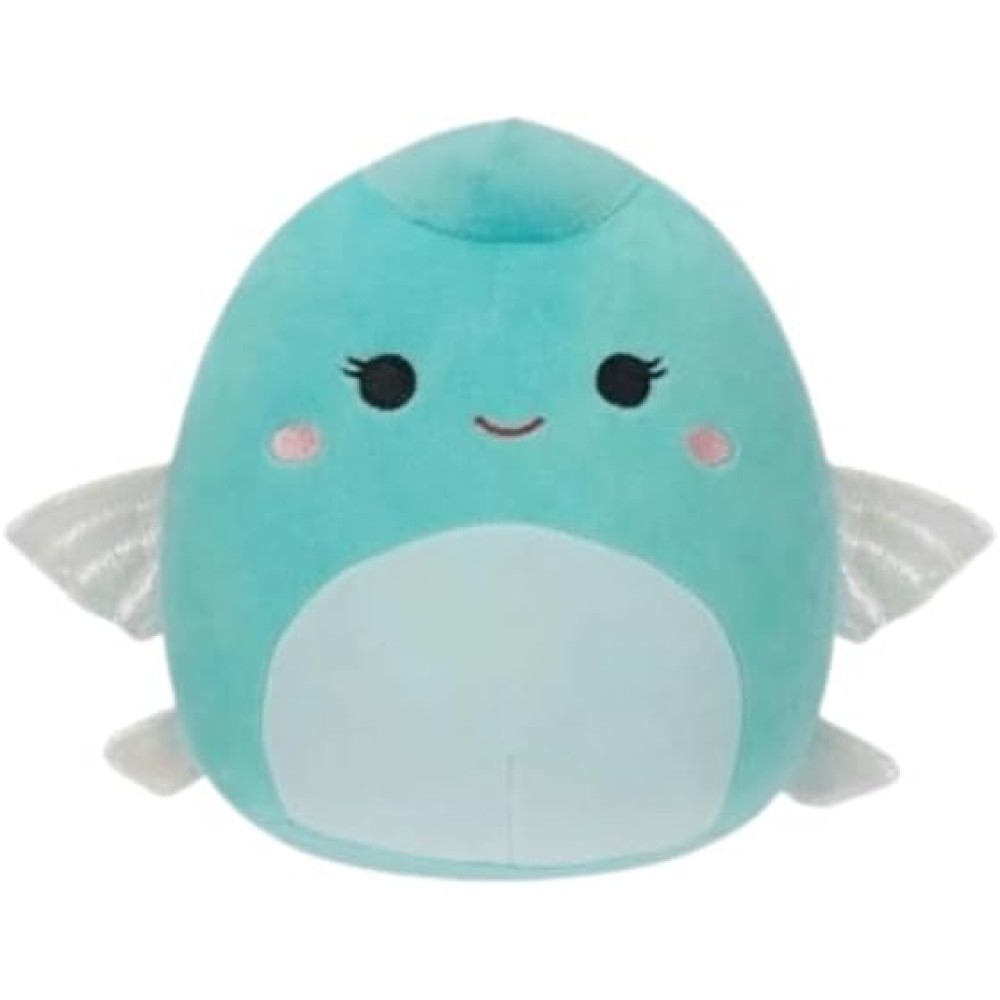 7.5" Squishmallow Janie - Light Teal Flying Fish
