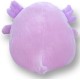 7.5" Squishmallow Monica - Purple Axolotl W/Fuzzy Bell