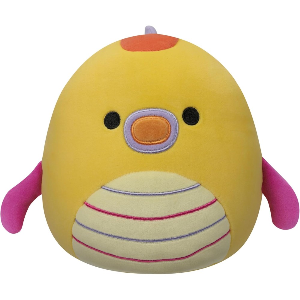 7.5" Squishmallow Leif - Yellow Seadragon with Striped Belly