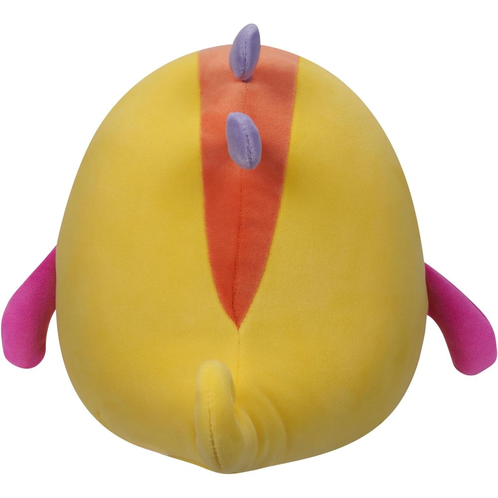 7.5" Squishmallow Leif - Yellow Seadragon with Striped Belly