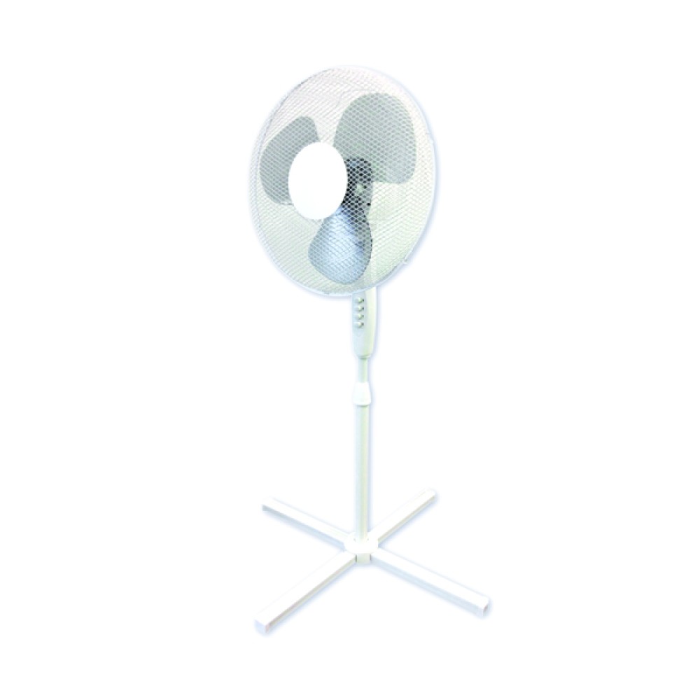Q-Connect Floor Standing Fan 410mm/16 Inch KF00404