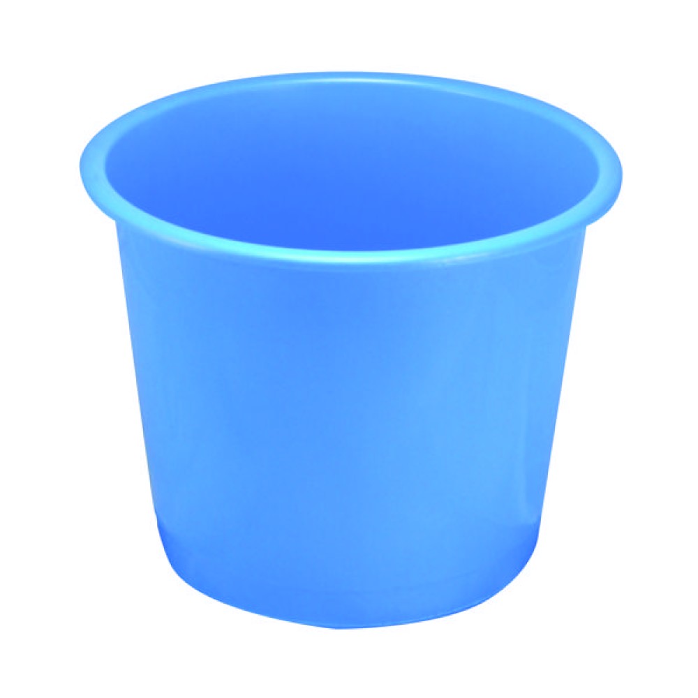 Q-Connect Waste Bin 15 Litre Blue CP025KFBLU