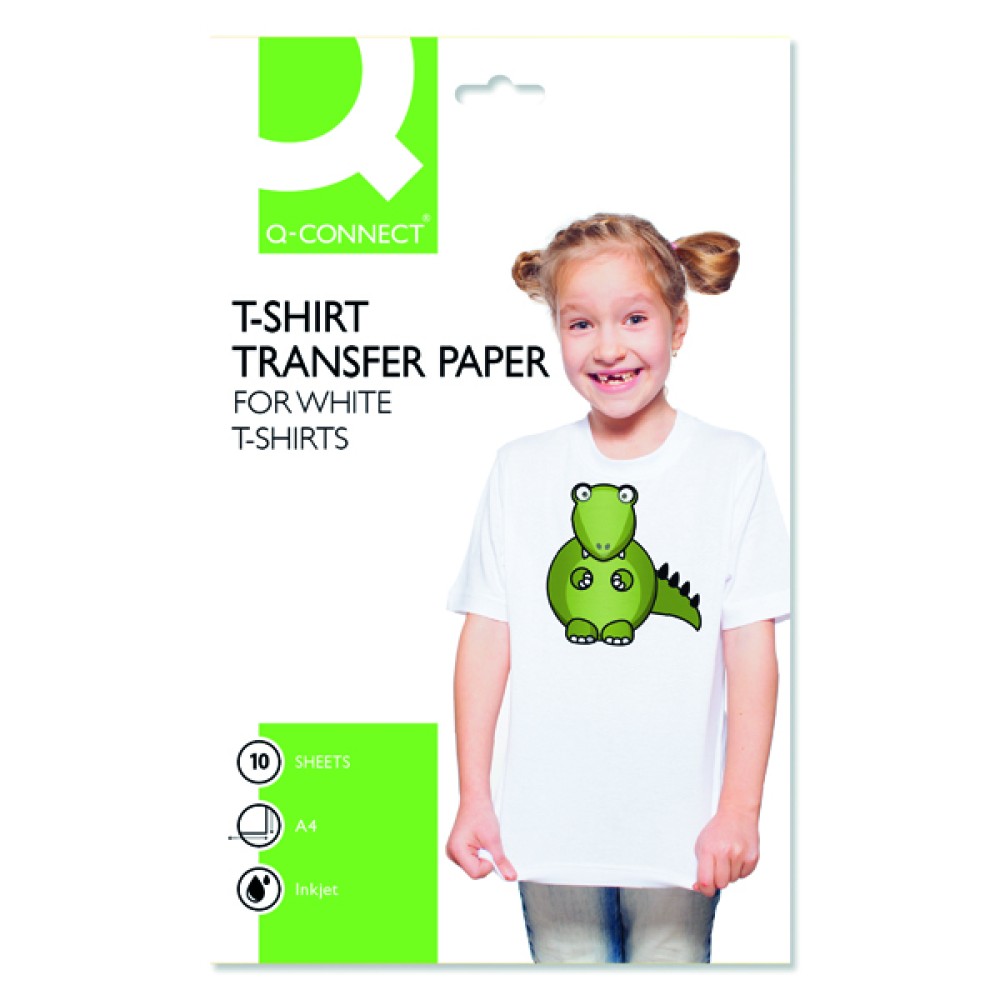 Q-Connect T-Shirt Transfer Paper (10 Pack) KF01430
