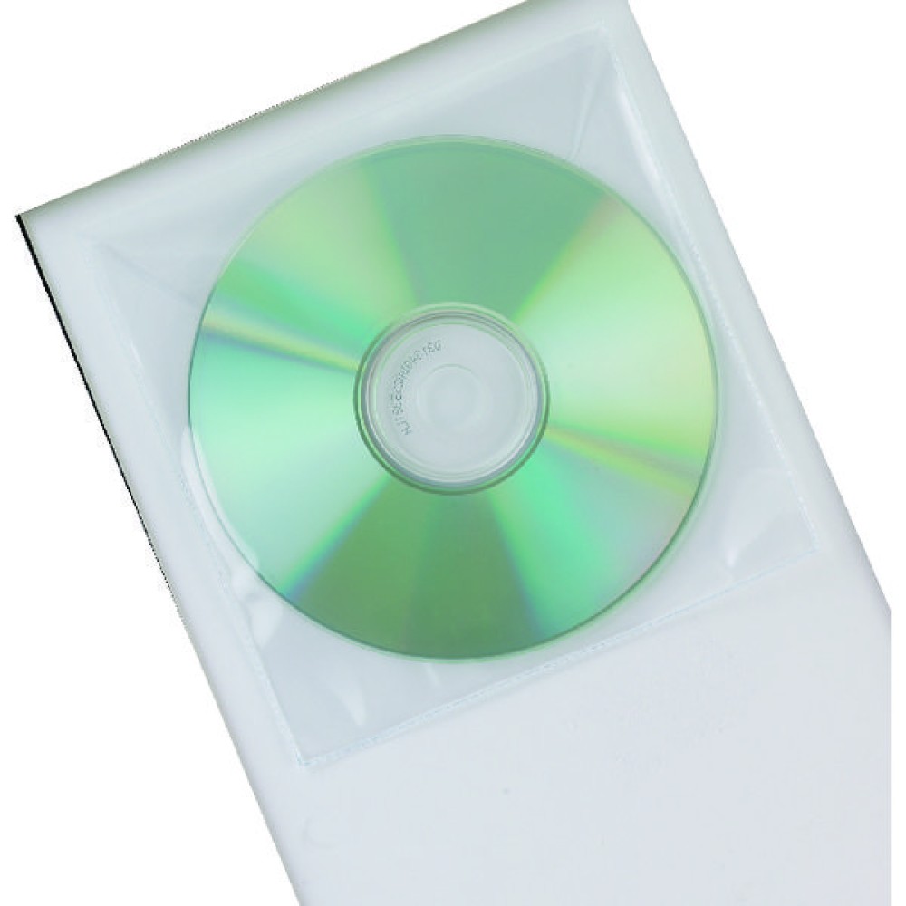 Q-Connect Polypropylene CD Envelope (50 Pack) KF02207
