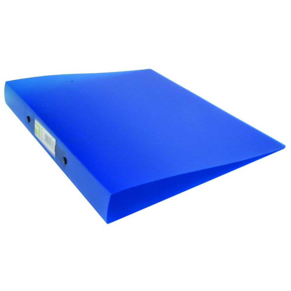 Q-Connect 2 Ring Binder Frosted A4 Blue KF02483