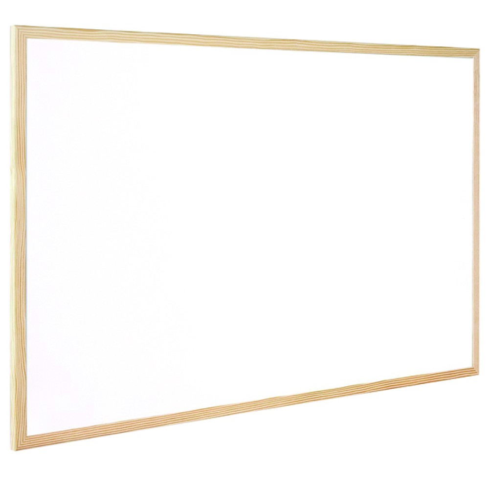 Q-Connect Wooden Frame Whiteboard 400x600mm KF03570