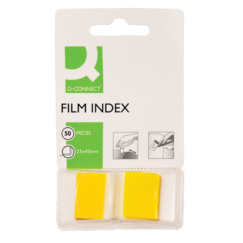 Q-Connect Page Marker Yellow (50 Pack) KF03634