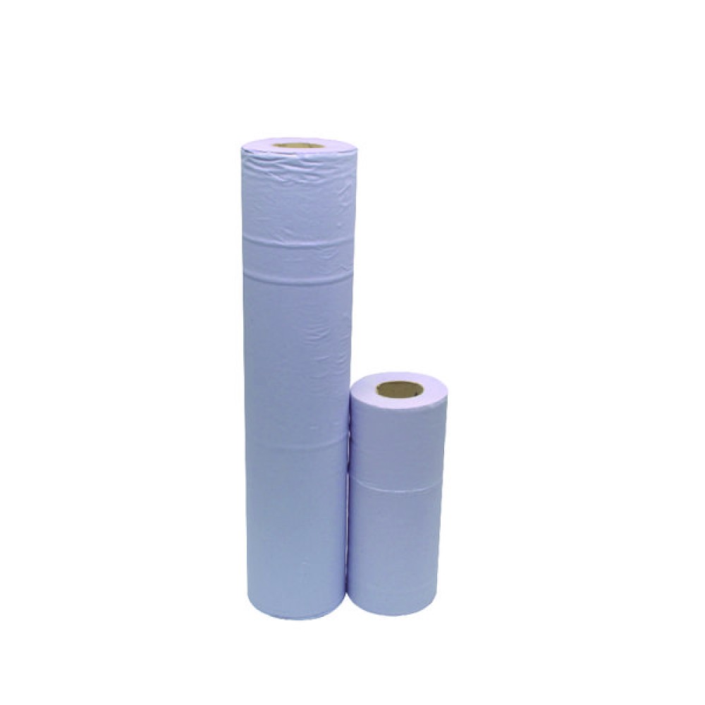 2Work 2-Ply Hygiene Roll 10 Inch Blue (24 Pack) F03806