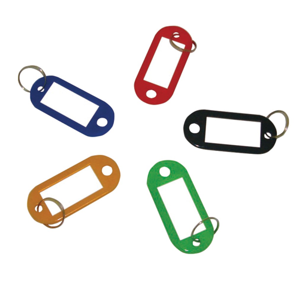 Q-Connect Key Fobs Assorted (100 Pack) KF10869