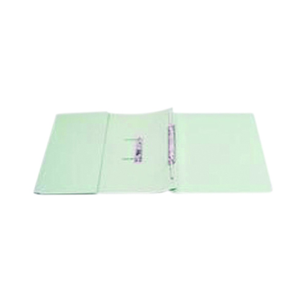 Q-Connect Transfer Pocket 35mm Capacity Foolscap File Green (25 Pack) KF26096