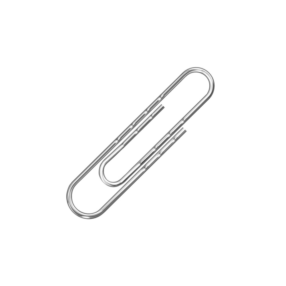 Q-Connect Paperclips Wavy 77mm (100 Pack) KF27004