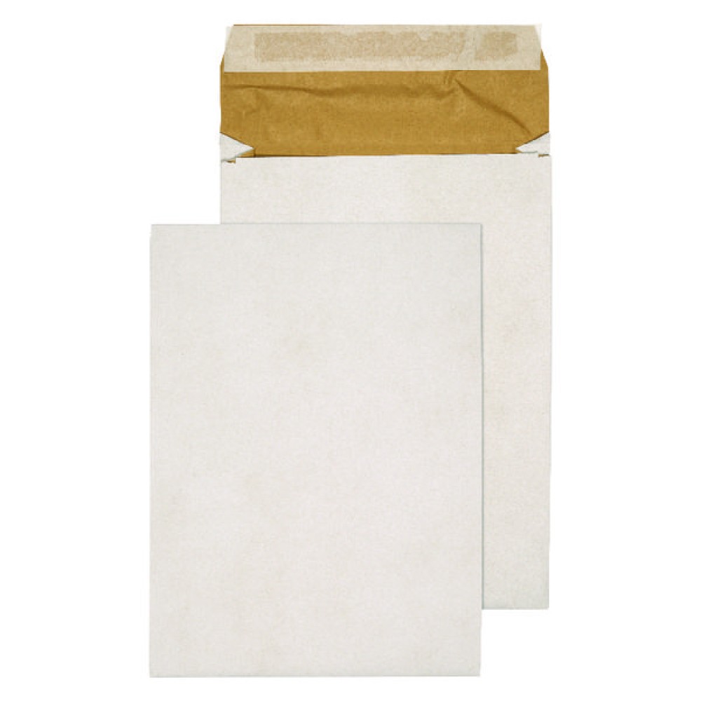 Q-Connect Padded Gusset Envelopes E4 400x280x50mm Peel and Seal White (100 Pack) KF3533