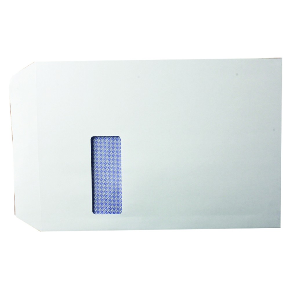 Q-Connect C4 Envelopes Window Self Seal 100gsm White (250 Pack) KF3535