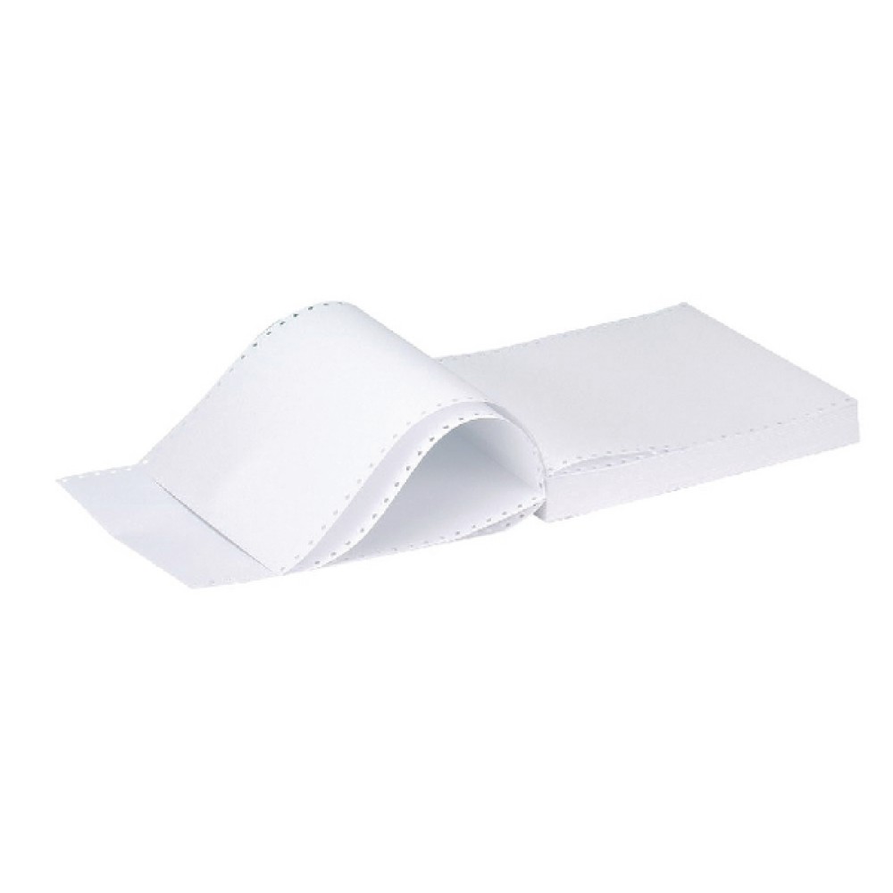 Q-Connect Listing Paper 11 x 14.5 Inches 1-Part 70gsm Plain (2000 Pack) KF50071