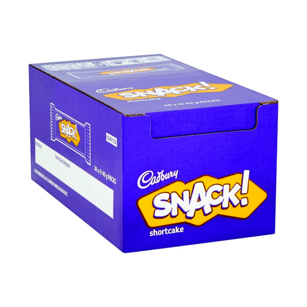 Cadbury Snack Shortcake 40g (36 Pack) 4249109