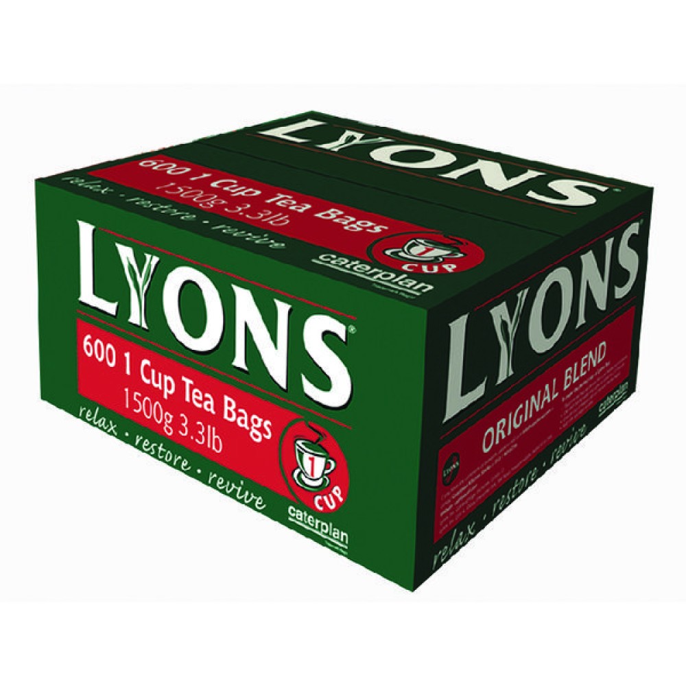 Lyons Green Label Tea Bags (600 Pack) LB0001
