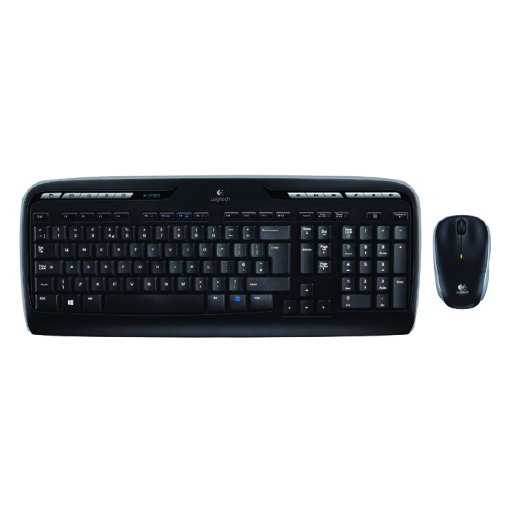Logitech Black MK330 Wireless Keyboard/Mouse Combo 920-003986