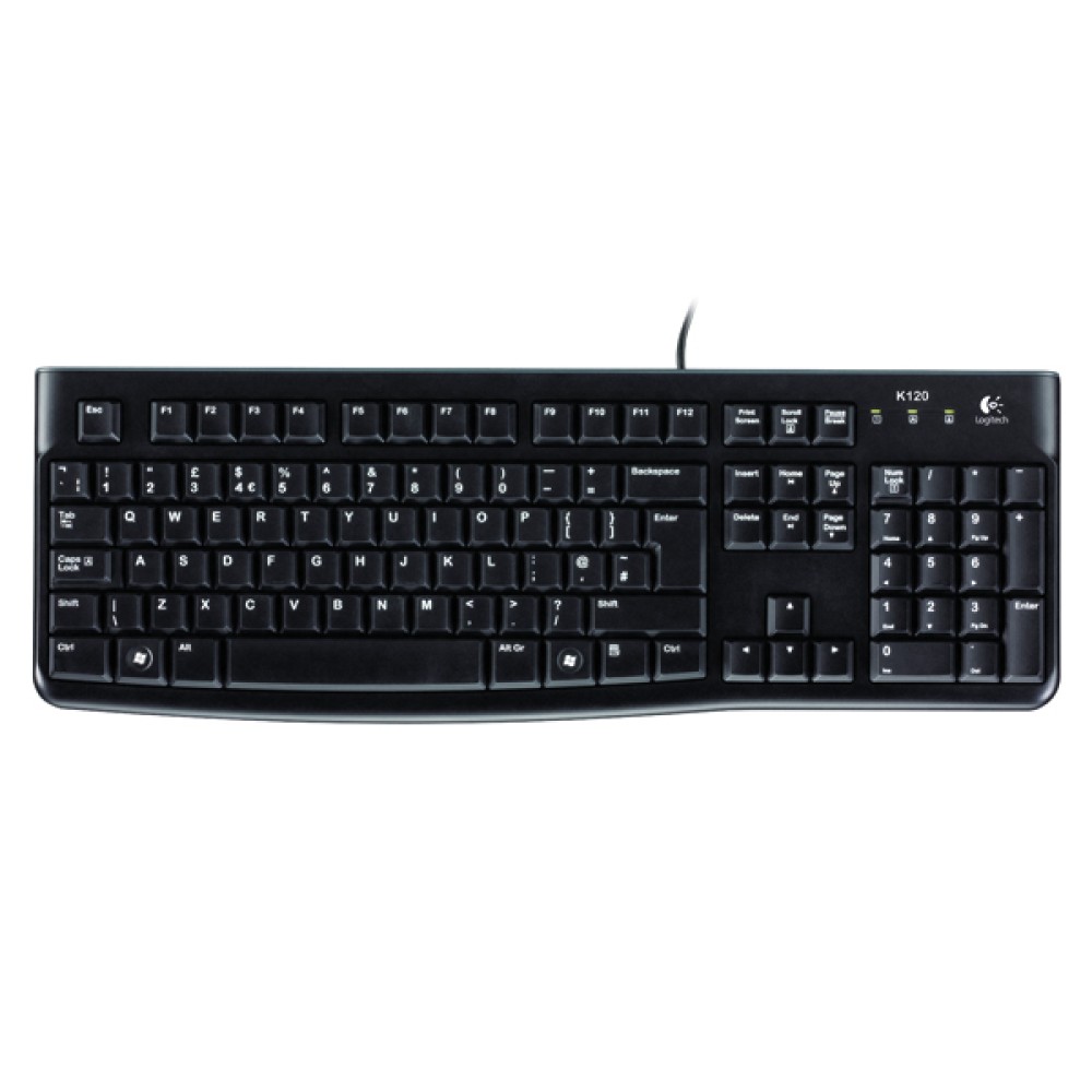 Logitech Black K120 Business Keyboard 920-002524
