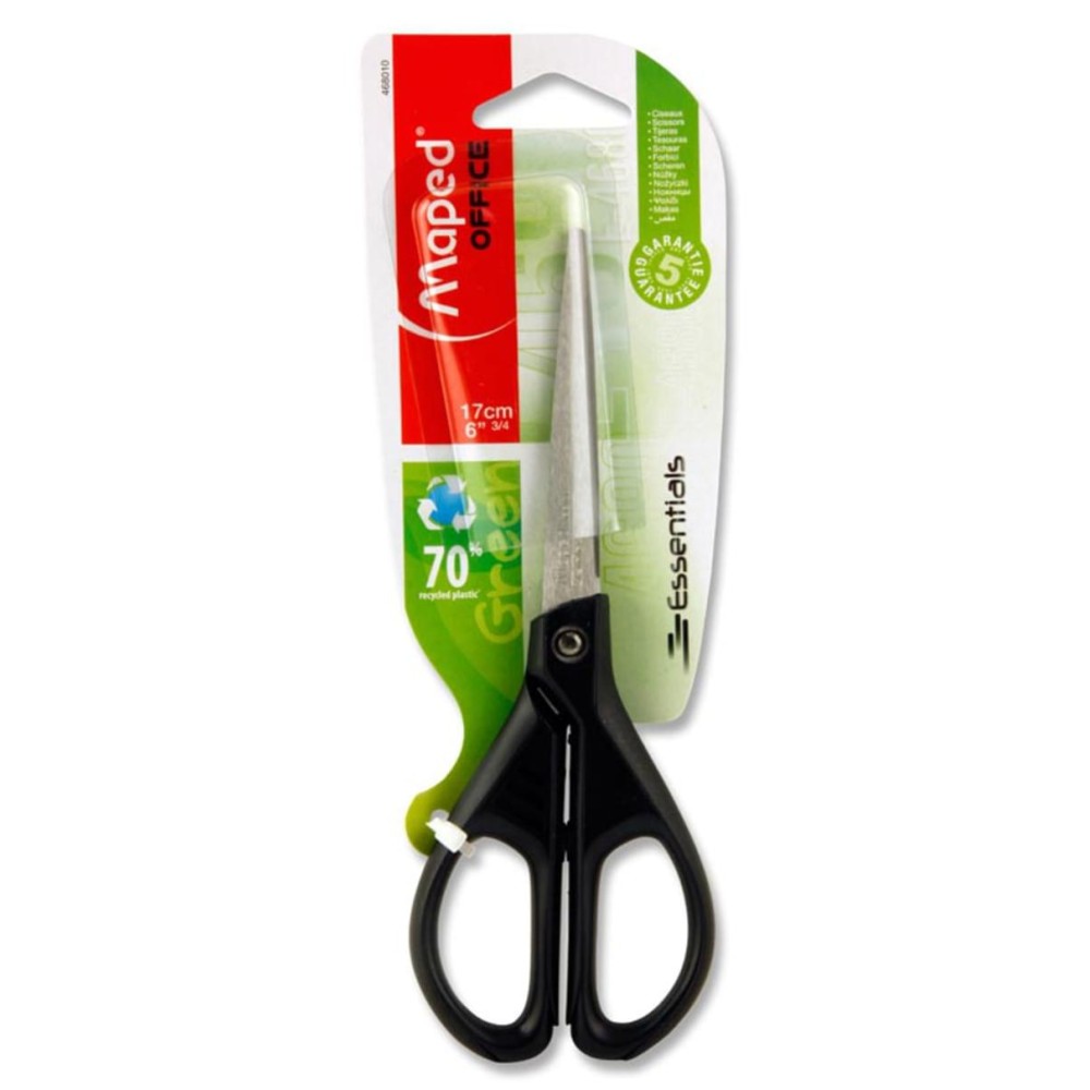 Maped Essentials Green 17cm Scissors