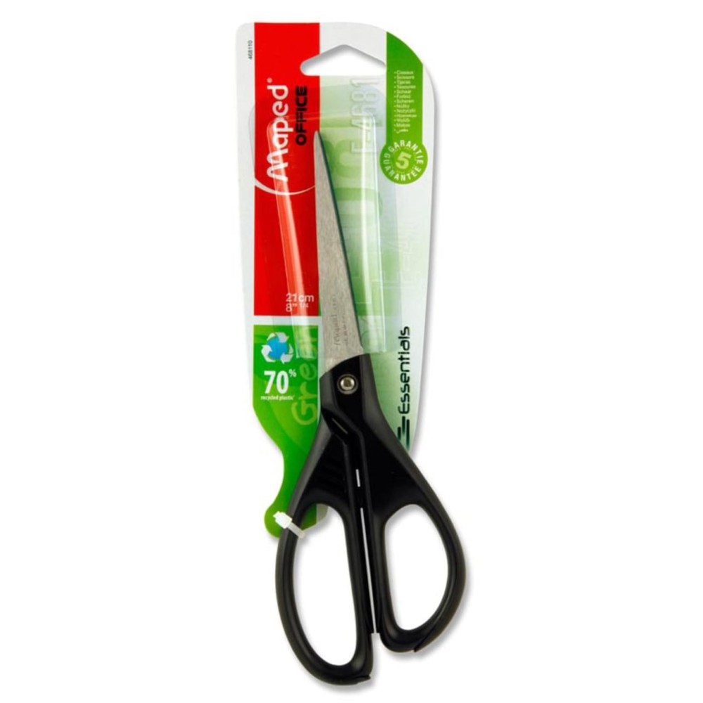 Maped Essentials Green 21cm Scissors 