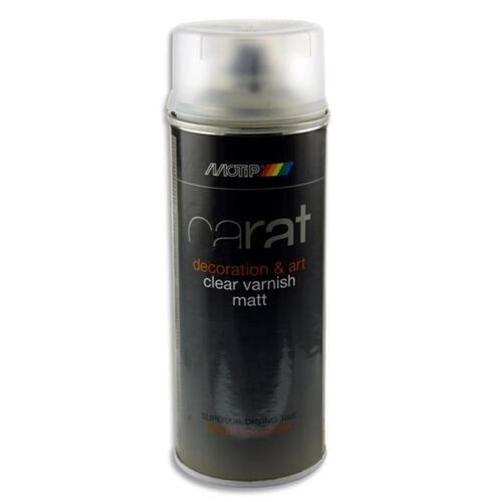 CARAT 400ml CAN ART SPRAY VARNISH - MATT