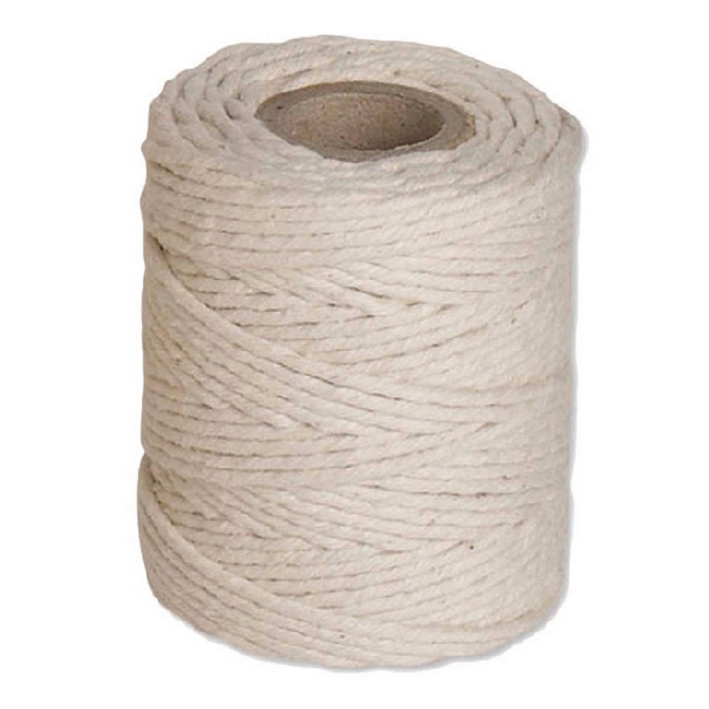 Flexocare Cotton Twine 125Gms Medium White (12 Pack) 77658008