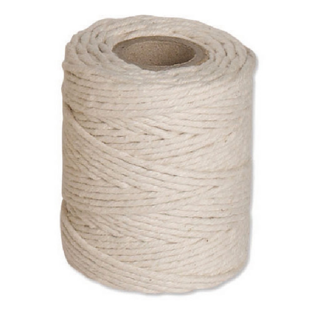 Flexocare Cotton Twine 500Gms Medium White (6 Pack) 77658010