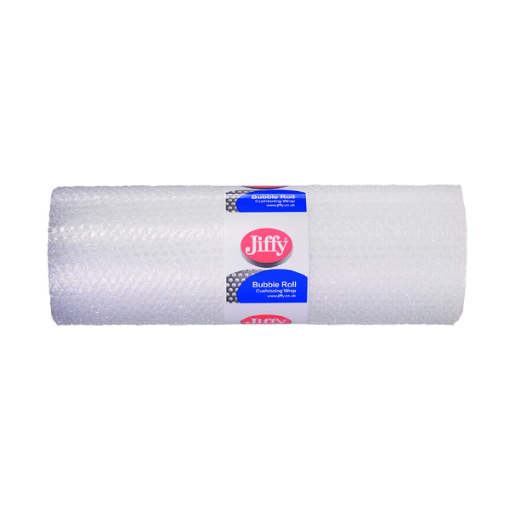 Jiffy Bubble Film Roll 500mmx10m Clear BROC37737