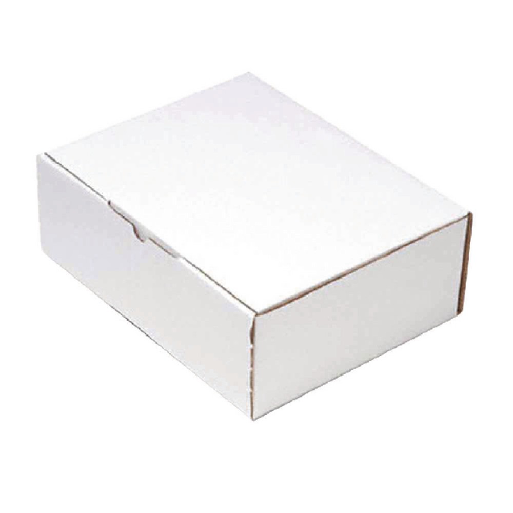Mailing Box 260x175x100mm White (25 Pack) PPAK-KING09-D