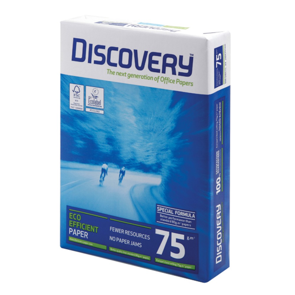 Discovery A4 White Paper 75gsm (2500 Pack) 59908