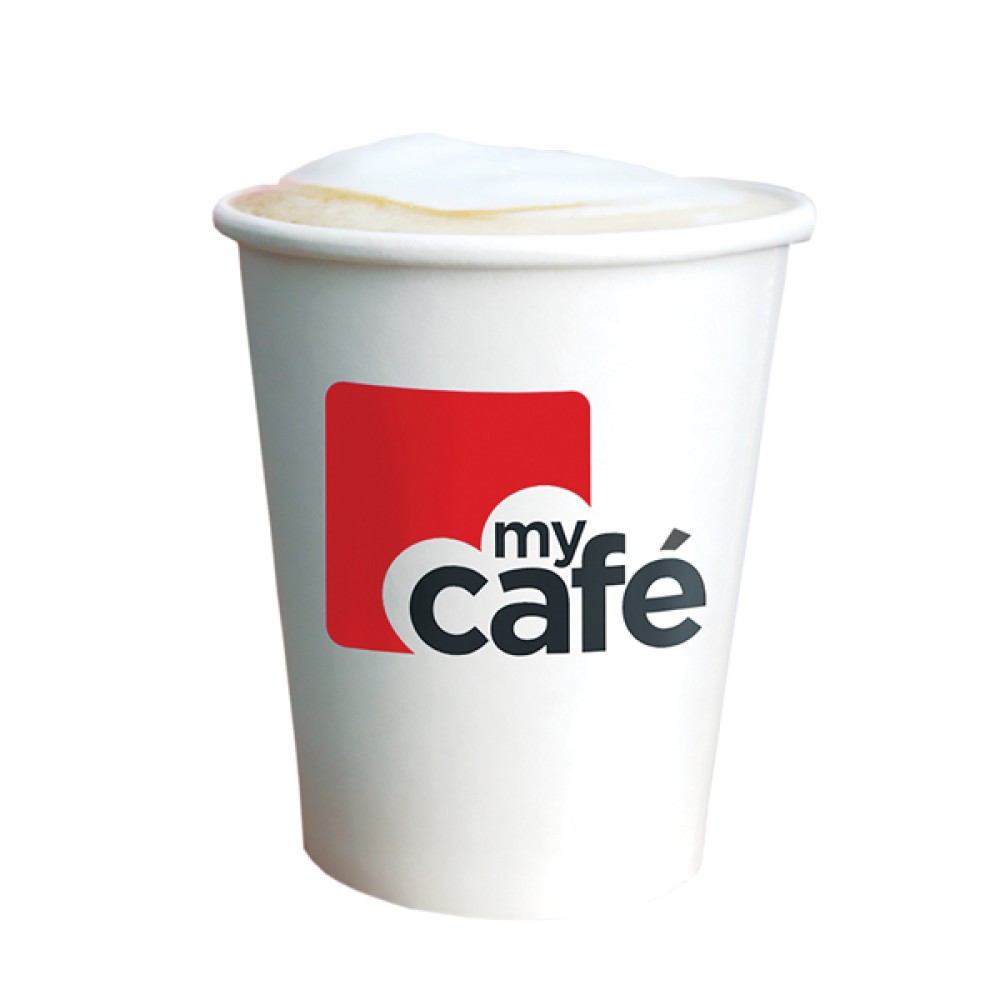 MyCafe 8oz Single Wall Hot Cups (50 Pack) HVSWPA08V